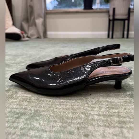 Naturalizer Black Slingback kitten Heels Nicolette Pump - Picture 11 of 12